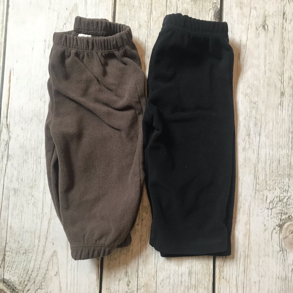 9 month fleece pant bundle
